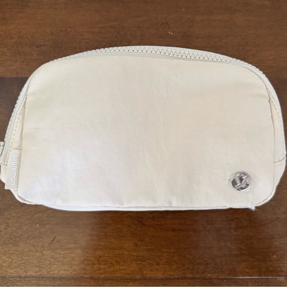 Lululemon white opal belt bag